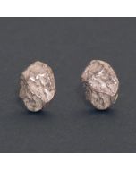 Ohrstecker Silber-Nugget groß