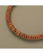 Wellen-Collier aus Bronze
