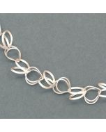 Silbercollier Zarte Schlaufe