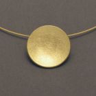 Anhänger goldplattierte Schale