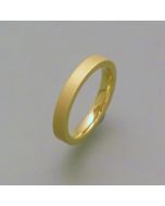 Gold-Ring vierkant, 4 mm