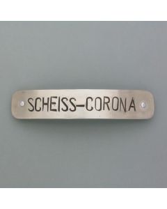 Haarspange Scheiß-Corona